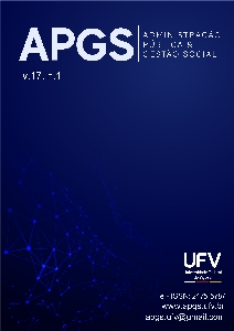 Revista de Administração Pública e Gestão Social - APGS [recurso eletrônico] : Departamento de Administração e Contabilidade da Universidade Federal de Viçosa - UFV