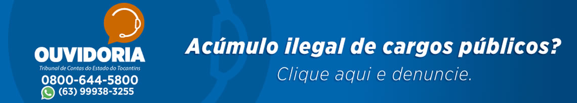 Acúmulo ilegal de cargos públicos? Clique aqui e denuncie.