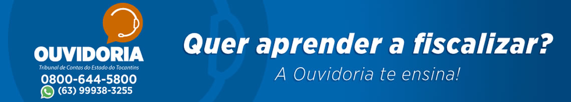 Ajude a fiscalizar a aplicação dos recursos públicos. Clique aqui e denuncie.
